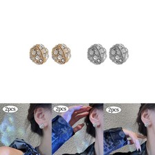 2 pezzi orecchini magnetici
