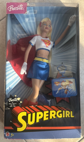 Barbie supergirl mattel b5837 - barbie,