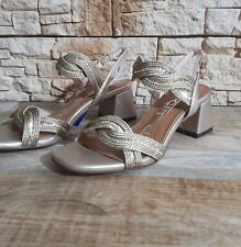 SANDALI DONNA ORO RENATO BALESTRA RWS4138 SANDALO ELEGANTE ESTATE 2025