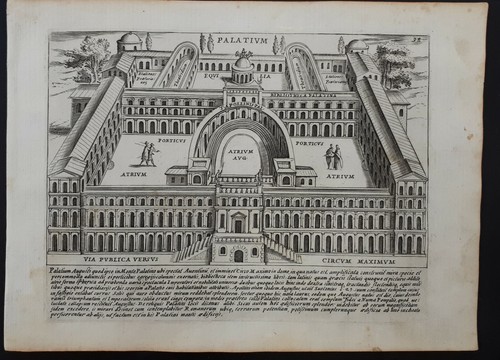 Lauro 1637 palatium augusti - palatium,