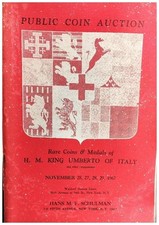 Re Umberto d'Italia Catalogo