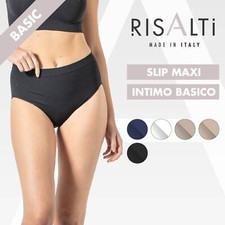 Slip Donna Vita Alta Microfibra, Intimo Donna, Mutande Senza Cuciture Risalti