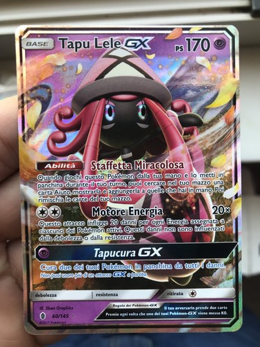 Lotto carte pokemon tapu - pokemon, lele