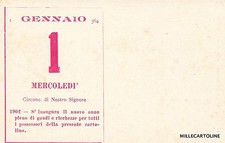 BUON ANNO - 1 Gennaio