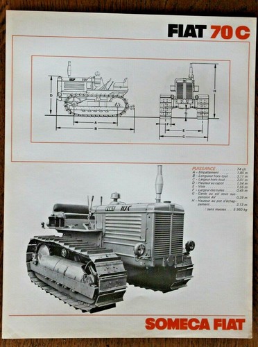 Prospectus brochure tracteur - prospectus,
