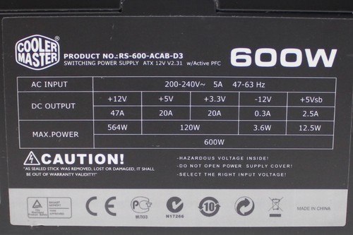 Cooler master b600 - master,