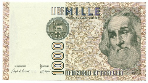 1000 lire marco polo - lire,