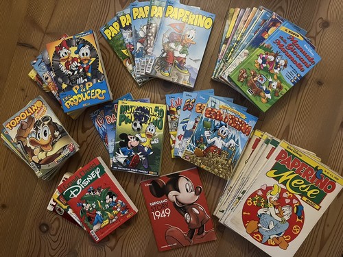 Fumetti paperino topolino - e,