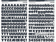 MECANORMA Transfer Lettering
