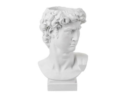 Testa vaso scultura - testa,