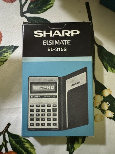 Calcolatrice sharp elsi - sharp,