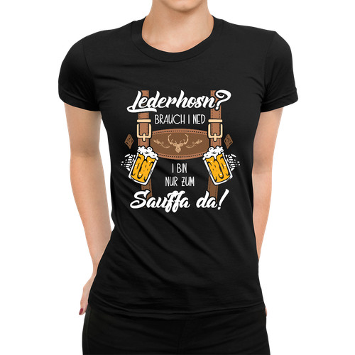 Lederhosn birra maglietta