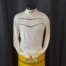 MAGLIA IGNIFUGA SOTTOTUTA ALPINESTARS TG L OMOLOGATA FIA 8856 2000 BIANCA RALLY
