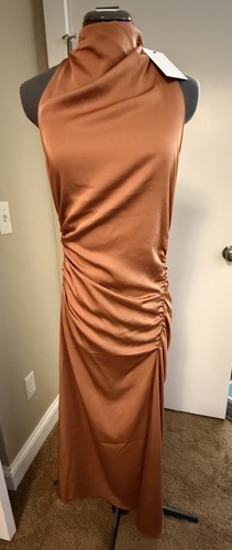 Abito donna midi c - a.l.c, bronzo