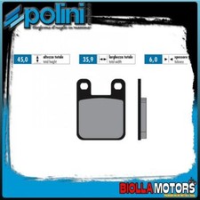 174.0015 PASTIGLIE FRENO POLINI ANTERIORE SUZUKI SMX 50 SUPER MOTARD 50CC 2000- 