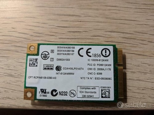 Scheda wifi intel - scheda, 5100