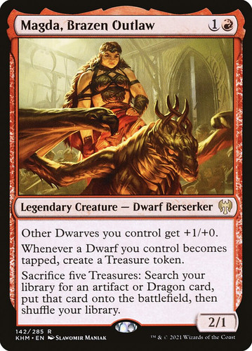 Magic mtg magda - brazen, outlaw