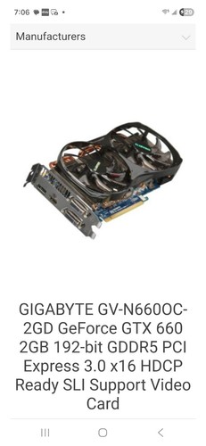 Gigabyte n660oc 2gd geforce - gigabyte, gv-n660oc-2gd