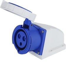 Presa a muro Indust. CEE 16A-6h 2P+T 220-250V IP67