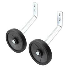 COPPIA ROTELLE BICI BAMBINO BAMBINA 14" CON DUE FORI BICICLETTA STABILIZZATORI