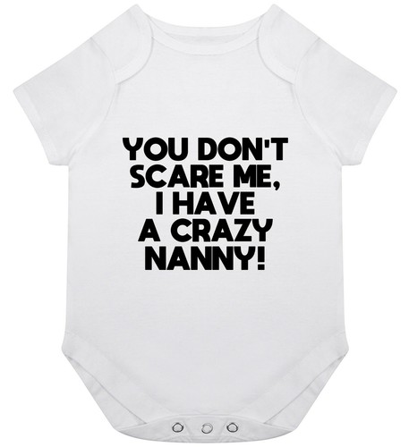 Nanny crazy babygrow - nanny,
