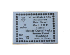 AMI MUSTAD CRYSTAL HOOKS - Ref