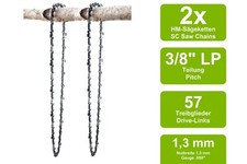 2 Sägeketten passend für