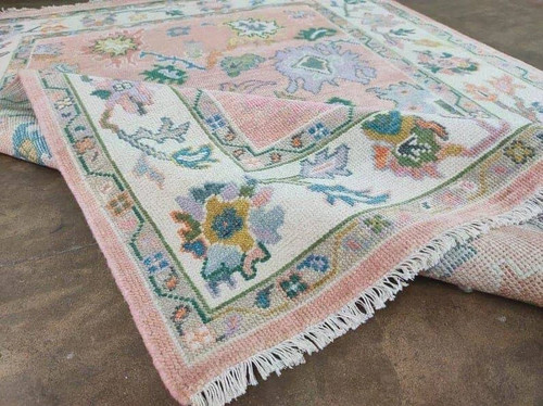 Tappeto oushak rosa - oushak, tenue