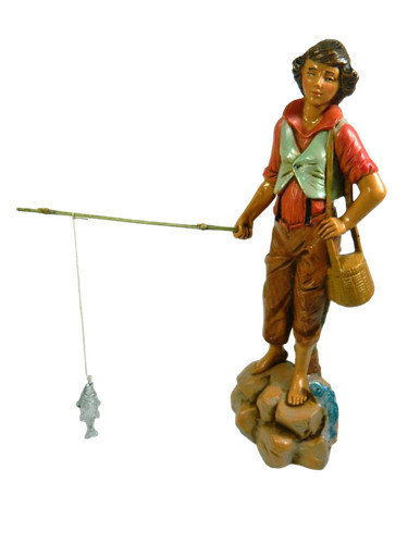 Pastore pescatore fontanini - pastore,