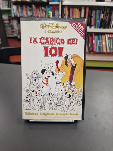 Vhs carica dei 101 film - vhs,