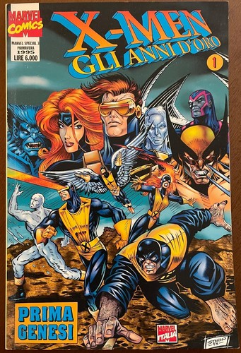Men gli anni - x-men-gli, n.1