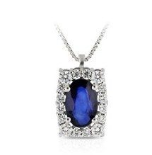 Girocollo oro bianco 18kt - bianco,