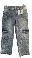 Jeans donna blu tartaruga