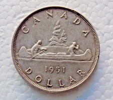 CANADA DOLLARO 1951 KM 46