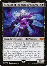 MTG ASHCOAT OF THE SHADOW SWARM - MANTO CINERINO DELLO SCIAME d'OMBRA - J22
