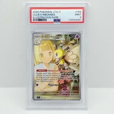 CARTA POKEMON CARD LILLIE‘S RIBOMBEE 164/159 - AVVENTURE INSIEME - ITA - PSA 9