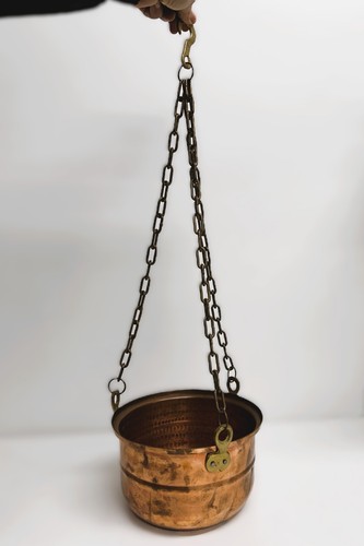 Vaso fiori rame - vaso, da