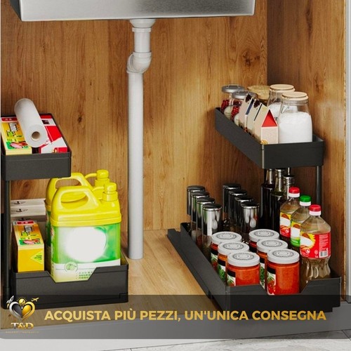 Organizer sottolavello cucina - sottolavello,