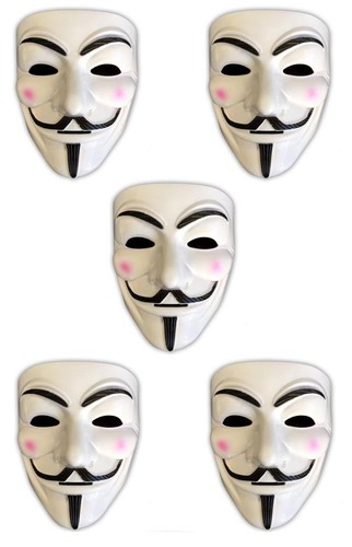Maschera wie vendetta - 5x, |