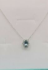 Ciondolo Oro 750% acquamarina