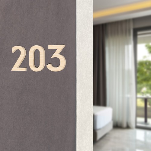 Numeri camera hotel mod - numeri,