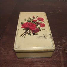 Vecchia Scatola Di Latta M. Masserini Forniture Per Bustaie Milano