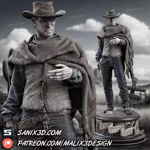 Modellino figure west cowboy - west,