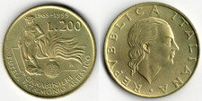 200 Lire ITALIA 30°