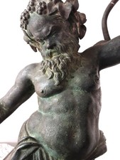 Antica originale scultura in