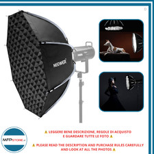 Softbox Ottagonale NEEWER NS22P 28x55cm Bowens | Griglia + 2 Diffusori