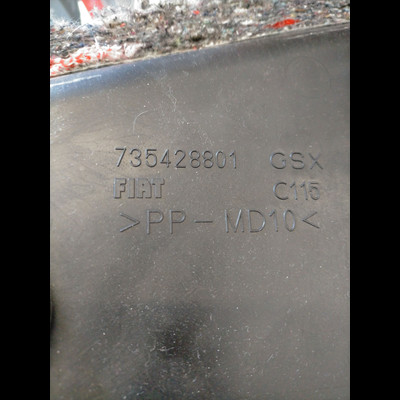 Cassetto portaoggetti inf