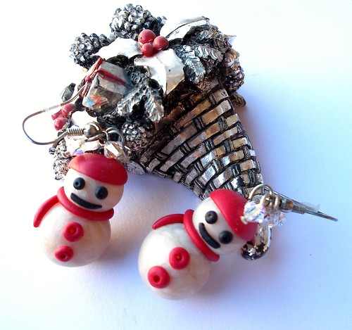 Orecchini natale con - orecchini,