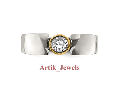 Moissanite con 14k - moissanite,