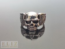 Anello Teschio Argento